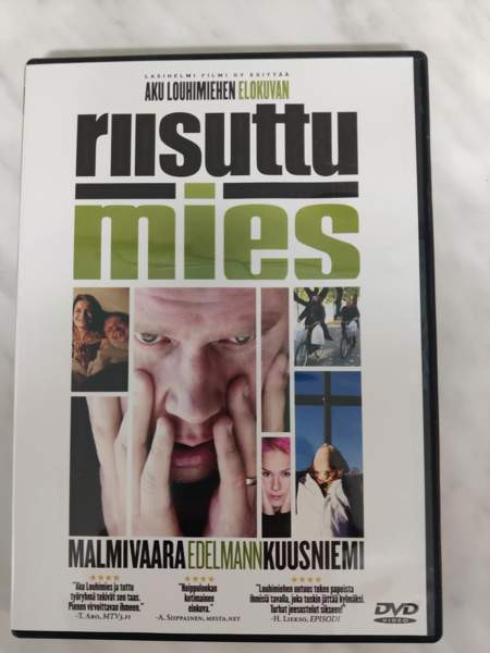Riisuttu mies / kotimainen elokuva, DVD Tampere - valokuva 1