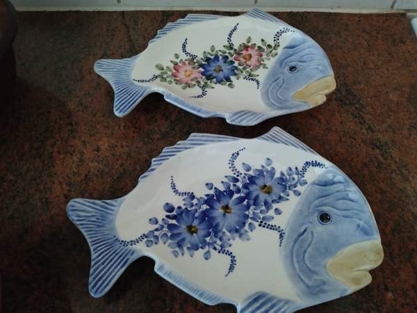 Maalatut posliinilautaset Espoo - valokuva 1