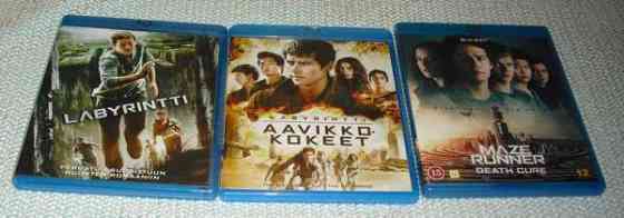 Blu-ray The Maze Runner - Labyrintti trilogia Jyväskylä