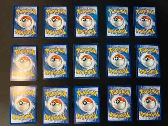 15 kpl erilaisia Pikachu Pokemon kortteja #4 Helsinki