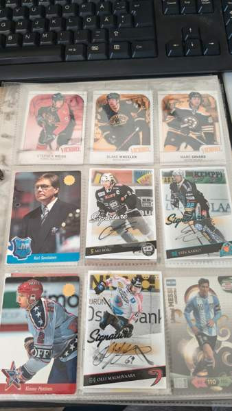 450 kpl Vanhoja jääkiekkokortteja Тампере - изображение 2