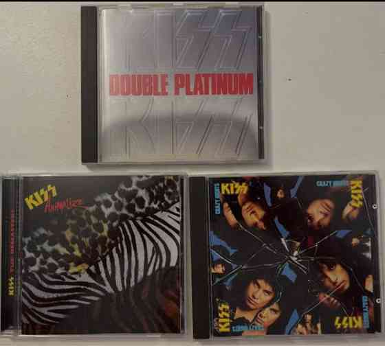 KISS : Animalize - Grazy Nights - Double Platinium Helsinki
