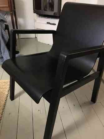 Aalto nojatuoli 403 musta Jyvaeskylae
