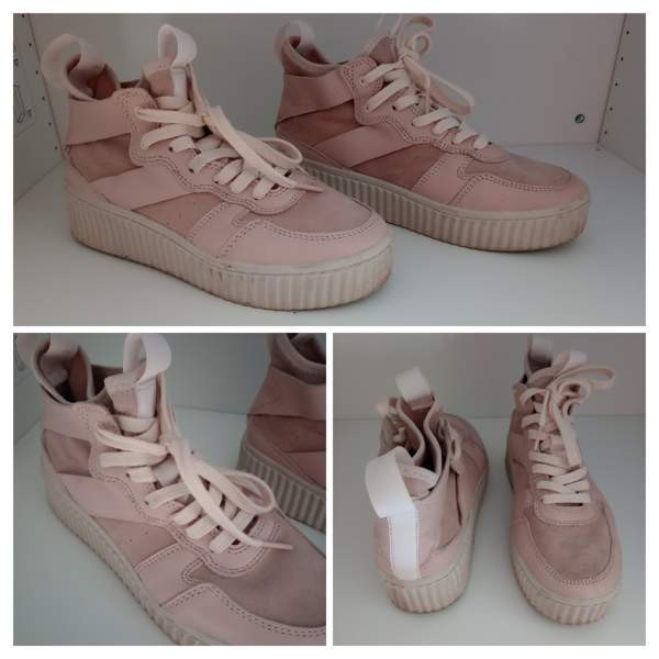 Puuteriroosa Varsitennarit (nahkaa ja mokkaa) Турку - изображение 4