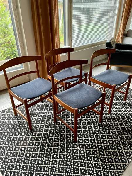 Tanskalaiset Søborg Møbler ruokapöydäntuolit Hyvinge - photo 1