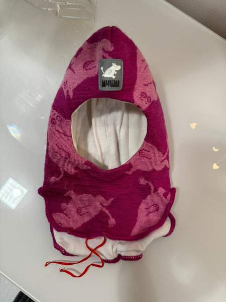 Muumi kypärämyssy merinovilla pinkki koko 1 Rauma - photo 2