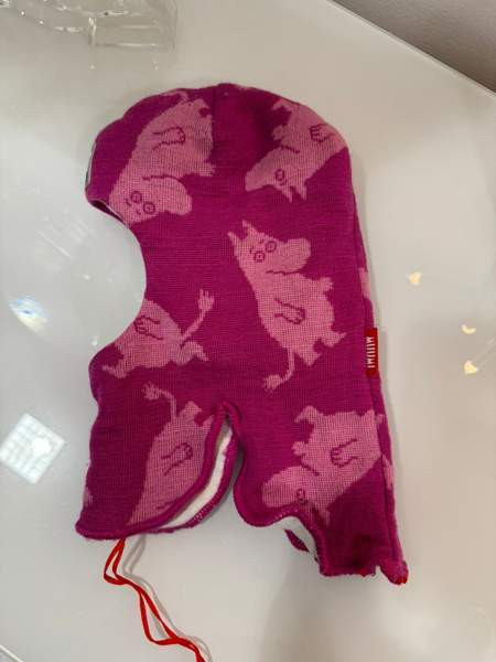Muumi kypärämyssy merinovilla pinkki koko 1 Rauma - photo 1