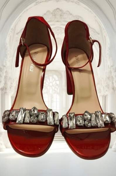 Punaiset juhlakengät | Koko 44 Tampere - valokuva 2