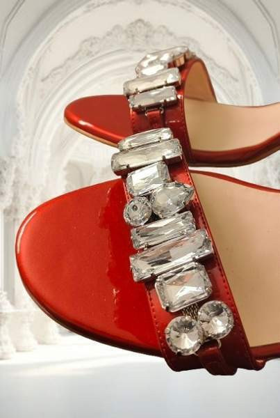 Punaiset juhlakengät | Koko 44 Tampere - valokuva 4