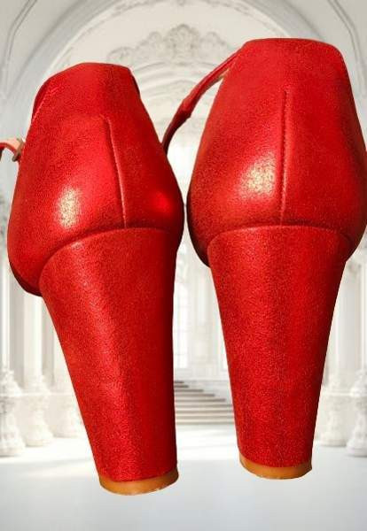 Punaiset juhlakengät | Koko 44 Tampere - valokuva 6