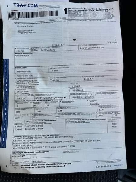 Mercedes-Benz Sprinter Rautalampi - photo 7