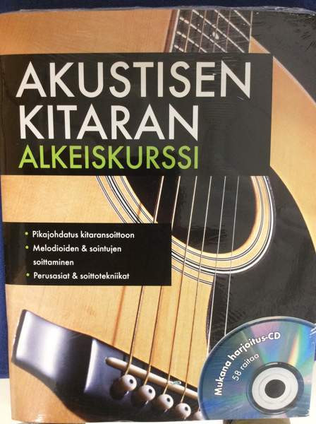 Akustisen Kitaran Alkeiskurssi Kirja + Cd / Uusi Varkaus - photo 1