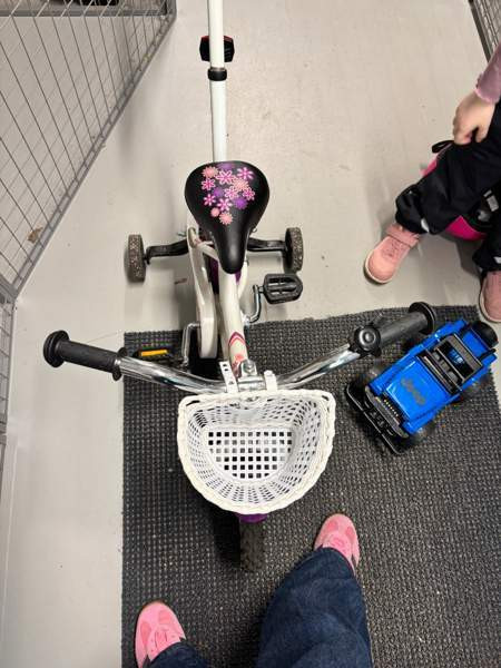 Jupiter polkupyörä 12” Sweetie korin ja apupyörien kanssa Espoo – foto 3