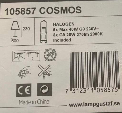 Lamp Gustaf -kattoplafondi Helsinki - изображение 2