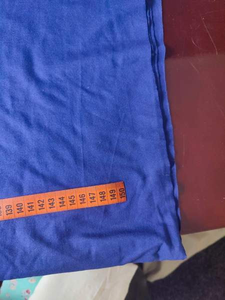 Trikookangaspala sinilila 280 x 155 cm, Hki-Klaukkala Helsinki - valokuva 3