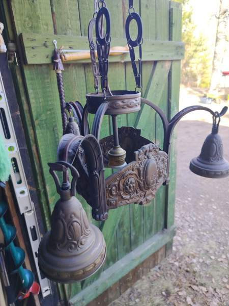 Kattolamppu Vanha antiikkinen Savitaipale - valokuva 1