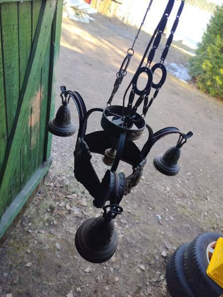 Kattolamppu Vanha antiikkinen Savitaipale - valokuva 3