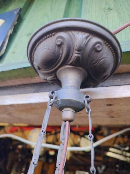 Kattolamppu Vanha antiikkinen Savitaipale - valokuva 4