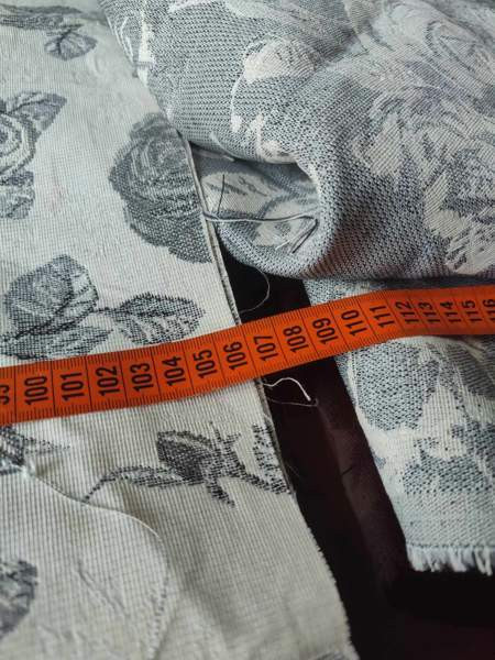 Kalustekangas ruusu kuviolla 106 x 140 cm, Hki-Klaukkala Helsinki - photo 5