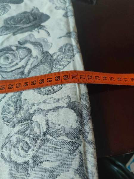 Kalustekangas ruusu kuviolla 106 x 140 cm, Hki-Klaukkala Helsinki - photo 3