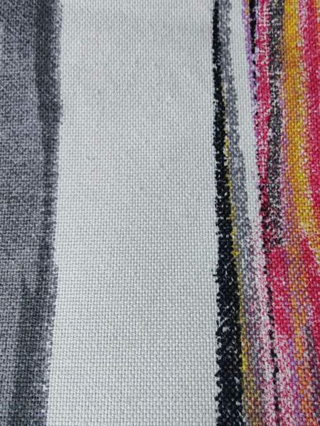 Markiisimainen pystyraidallinen kuvio  109 x 160 cm, Hki-Klaukkala Helsinki - valokuva 4