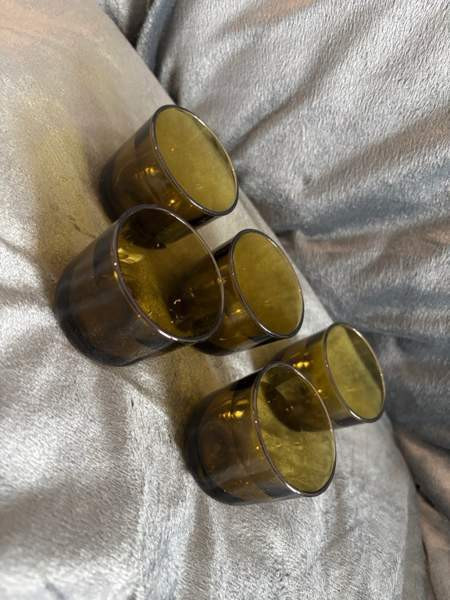 Nuutajärven lasitehtaan Snapsilasit Turku - valokuva 2