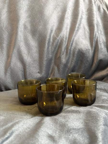 Nuutajärven lasitehtaan Snapsilasit Turku - valokuva 1