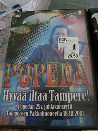 3 musiikki dvd tä, Yö, Popeda. Mamba Rovaniemi - valokuva 2