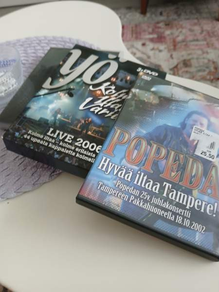 3 musiikki dvd tä, Yö, Popeda. Mamba Rovaniemi – foto 1