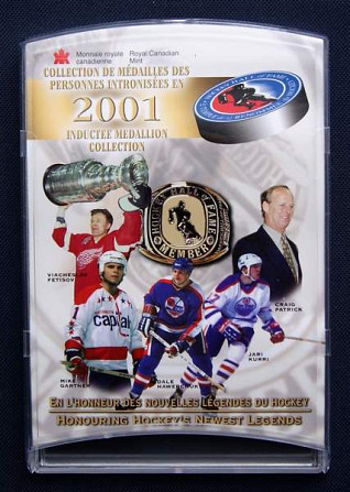 Jääkiekon Hall Of Fame tulokkaat 2001 keräilykokoelma Uusikaupunki - photo 2