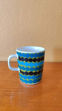 Marimekko Oiva räsymatto turkoosi Urjala - valokuva 1
