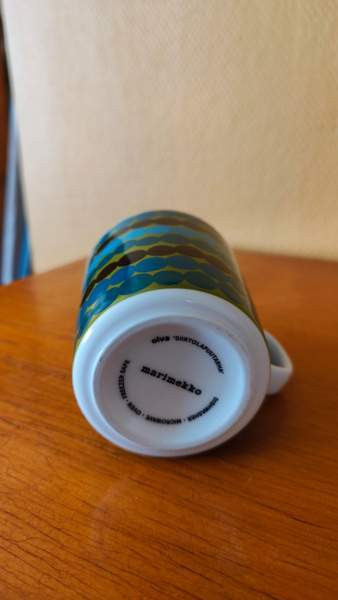 Marimekko Oiva räsymatto turkoosi Urjala - изображение 4