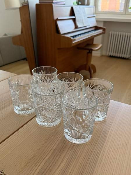 6 kpl hobstar lasit Helsinki - valokuva 1