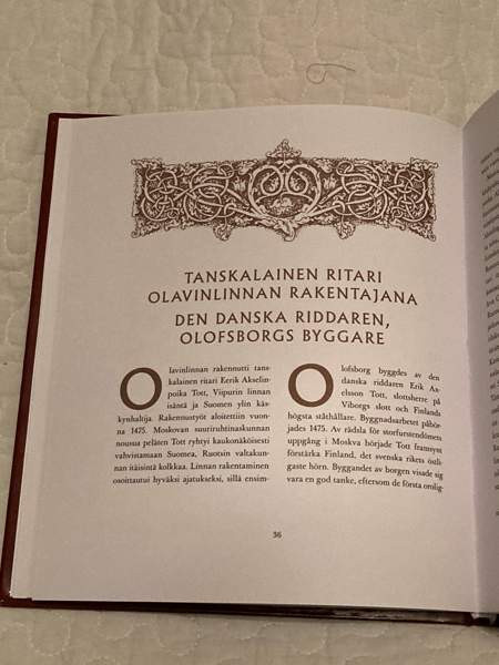 Tarinoita linnoista - Berättelser från borgar Savonlinna - photo 5