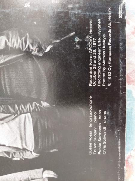 GUSSE RÖSSI live at GROOVY lp Pieksämäki - valokuva 3