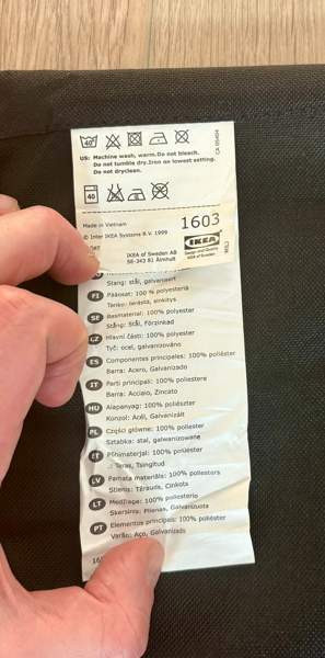 Säilytystasku kaukosäätimille, IKEA Вантаа - изображение 2