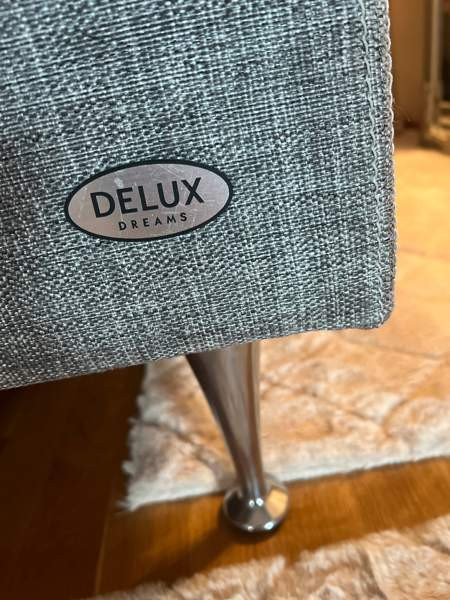 120x200 harmaa jenkkisänky + timanttipääty Kangasala - valokuva 3