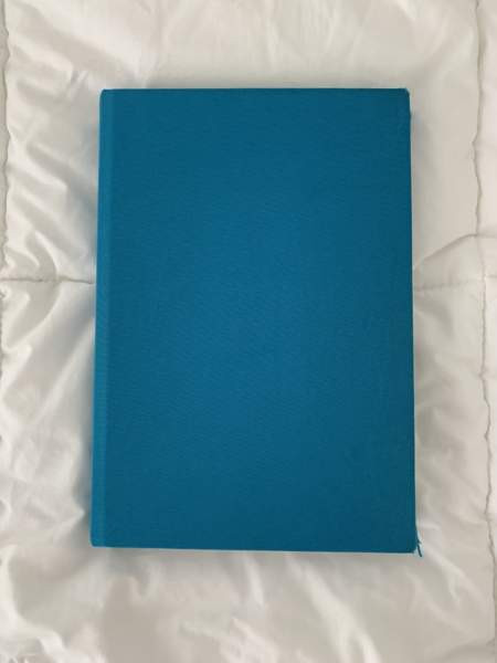 Suojakansi kirjalle / kalenterille, turkoosia kangasta Эспоо - изображение 1