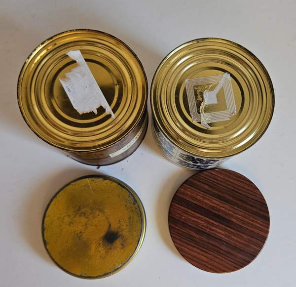 Vintage Viri kaakao peltipurkki keräily sisustus Helsinki – foto 8