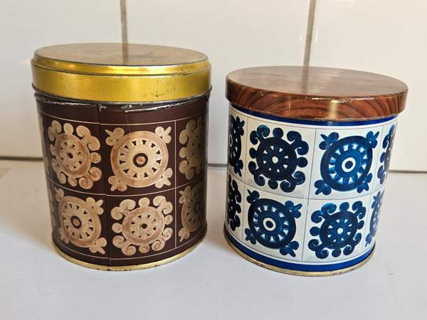 Vintage Viri kaakao peltipurkki keräily sisustus Helsinki – foto 2