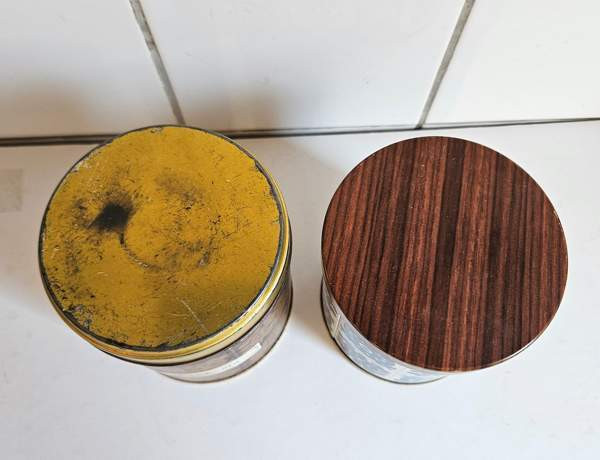 Vintage Viri kaakao peltipurkki keräily sisustus Helsinki – foto 4