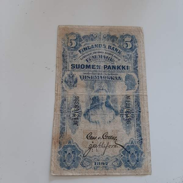5mk 1897 Kotka - valokuva 1