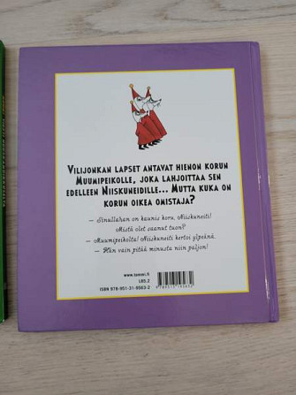 2kpl Muumi -kirjaa Pirkkala - photo 3