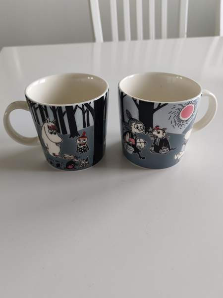 Muumimukit 2 kpl Ylivieska - valokuva 1