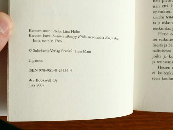 Hermann Hesse - Siddhartha Тампере - изображение 2