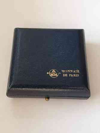10 Francs 1986 Robert Schuman proof hopearaha Kirkkonummi