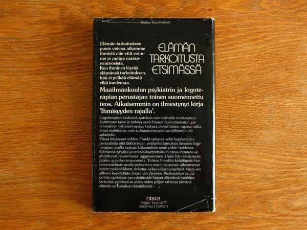 Viktor E. Frankl - Elämän tarkoitusta etsimässä Тампере - изображение 4