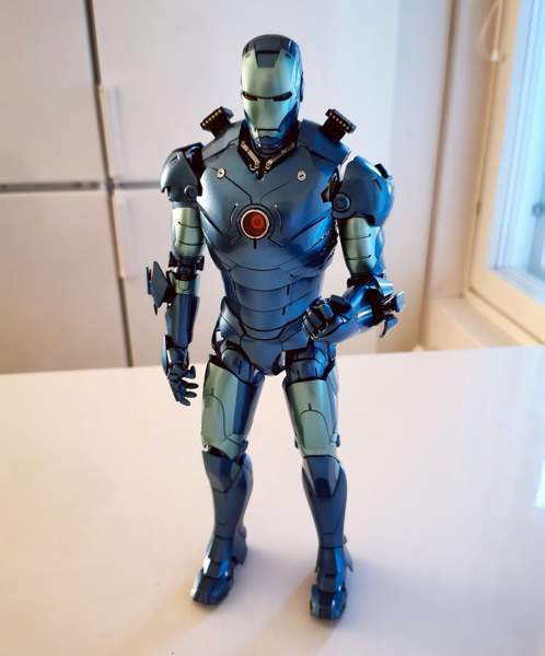 Hot Toys MMS314 Iron Man Mk III Stealth figuuri Tampere - valokuva 3