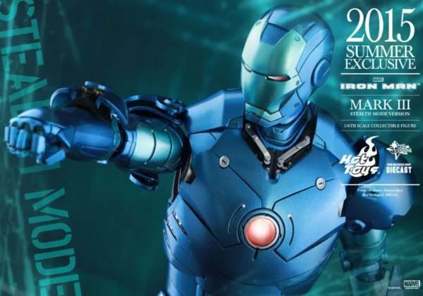 Hot Toys MMS314 Iron Man Mk III Stealth figuuri Tampere - valokuva 8