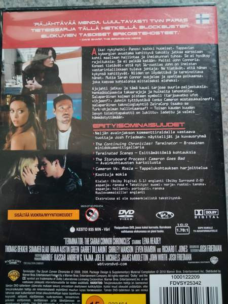 Sarah Connorin aikakirjat 2 kausi Joensuu - valokuva 2